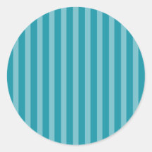 Padrão Moderno de Tendy Teal Blue Stripe