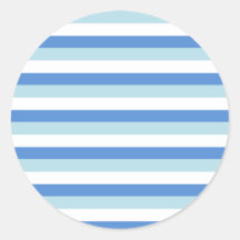 Padrão Moderno de Tendy White Blue Stripe