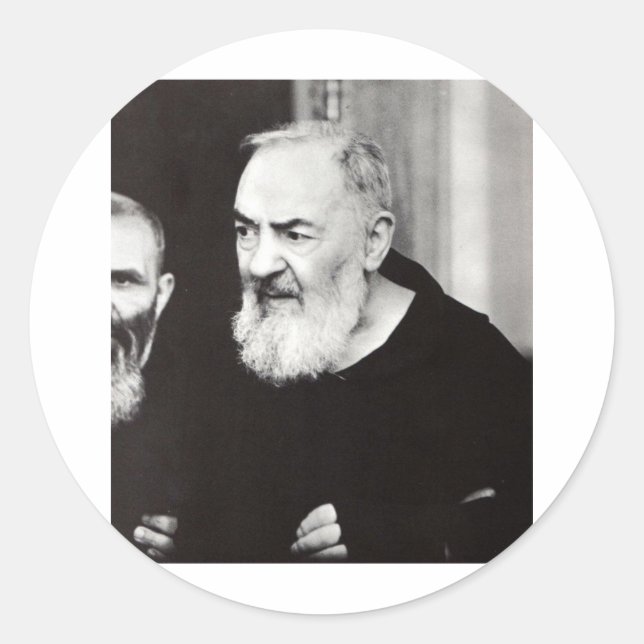 Adesivo Redondo Padre Pio 102.jpg (Frente)