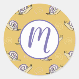 Adesivo Redondo Padrões para unhas e espirros ilustrados