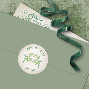 Adesivo Redondo Pagan Handfast Wedding