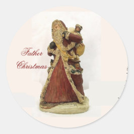 ADESIVO REDONDO PAI CHRISTAS STICKER