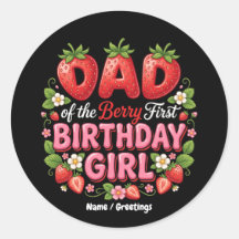 Pai da Menina do Primeiro Aniversário da Berry Mor