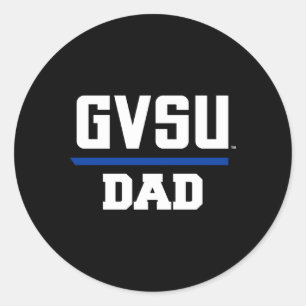 Adesivo Redondo Pai do Grand Valley Gvsu Lakers