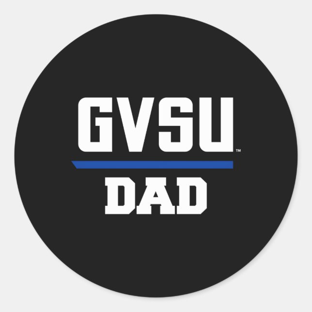 Adesivo Redondo Pai do Grand Valley Gvsu Lakers (Frente)