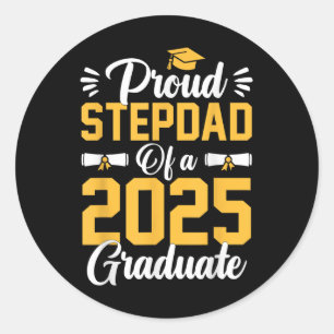 Adesivo Redondo Pai Etapa Orgulhosa De Um Cl Do Mais velho 2025 Gr