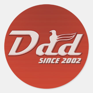 Adesivo Redondo pai nº 1