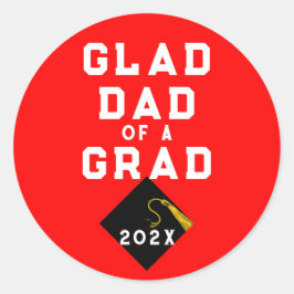 Adesivo Redondo Pai Ortoso de Graduação