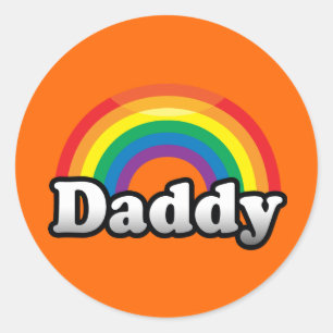 ADESIVO REDONDO PAI PRIDE