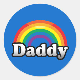 ADESIVO REDONDO PAI PRIDE