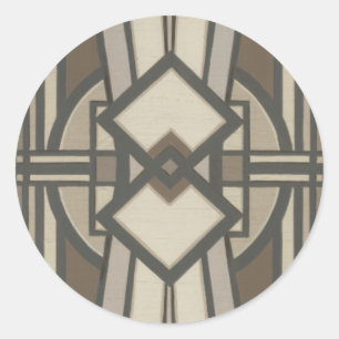 Adesivo Redondo Painel de deco neutro I