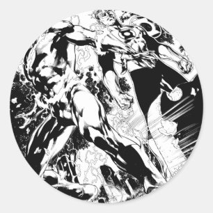 Adesivo Redondo Painel instantâneo e verde 2 da lanterna