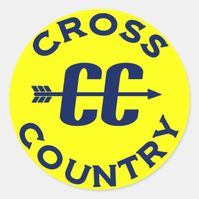 Adesivo Redondo País Cruzado (Frente)