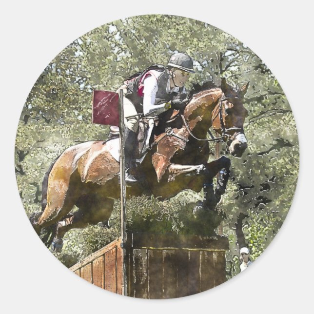 Adesivo Redondo País Cruzado (Frente)