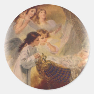 Adesivo Redondo Palavras de Bênção