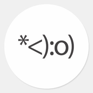 Adesivo Redondo palhaço.ai