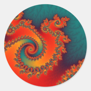 Adesivo Redondo Palhetas de Grelha Tripla Circus