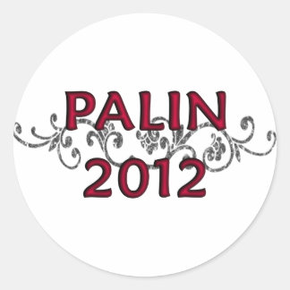Adesivo Redondo Palin 2012 Vine Sticker