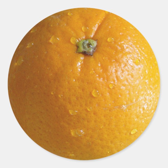 Adesivo Redondo Palitos laranja 01 (Frente)