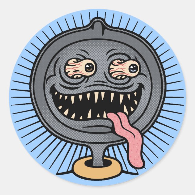 Adesivo Redondo Pan Ned (Frente)