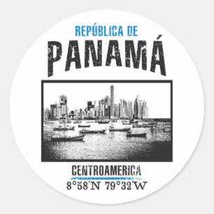 Adesivo Redondo Panamá