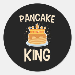 Adesivo Redondo Pancake King