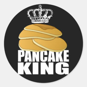 Adesivo Redondo Pancake King