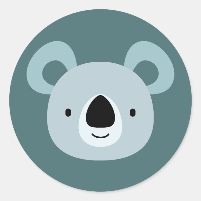 Adesivo Redondo Panda Birthday Kids Art (Frente)