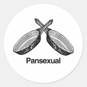 Adesivo Redondo Pansexual