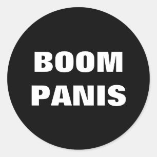 Adesivo Redondo Panteras de Boom das Filipinas!