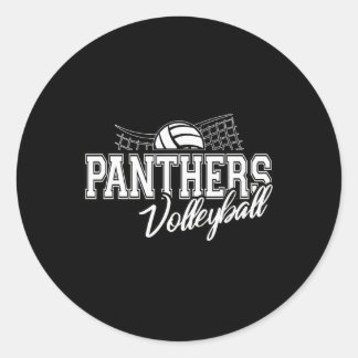 Adesivo Redondo Panthers Volleyll Ck Espírito de Volta às Aulas