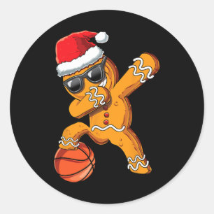 Adesivo Redondo Pão-Pão-Pão-De-Natal Pão-Pão-Pão Legal