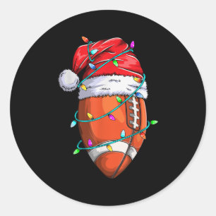 Adesivo Redondo Papai noel Design Para Futebol Masculino