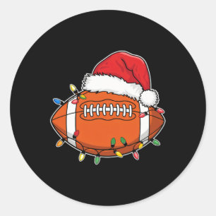 Adesivo Redondo Papai noel Esportivo Para Homens Feiras De Natal
