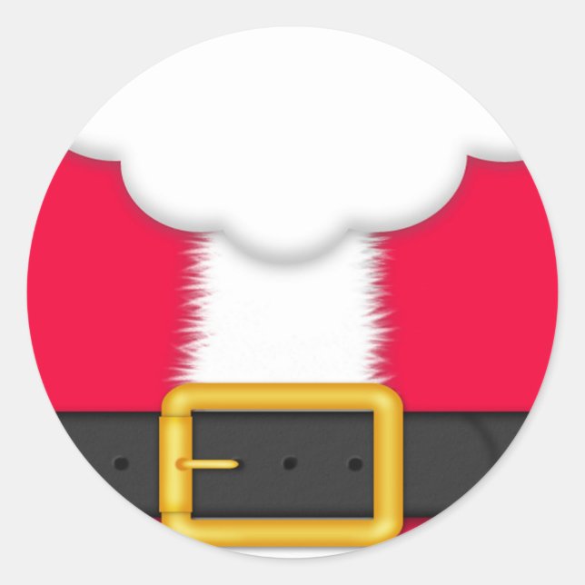 Adesivo Redondo Papais noeis (Frente)