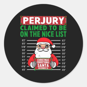 Adesivo Redondo Papais noeis Alegados Na Lista De Nice North Pole 