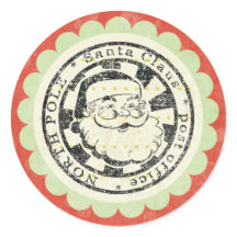 papais noeis de natal autocolantes