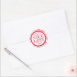 Adesivo Redondo PAPAIS NOEIS engraçados da FEIRA CHRISTMAS belos s<br><div class="desc">por kat massard >> www.simplysweetpaperie.com <<< Mantenha a magia viva neste Natal</div>
