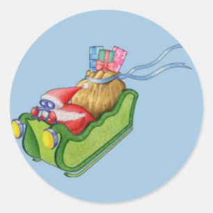 Adesivo Redondo Papais noeis modernos