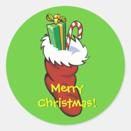 Adesivo Redondo Papais noeis preenchidos