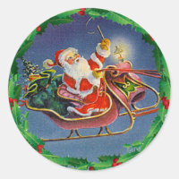 PAPAIS NOEIS, SLEIGH e HOLLY por SHARON SHARPE