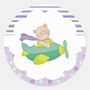 Adesivo Redondo Papel de enrolamento de tiras de Pastel multicolor