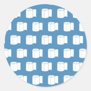 Adesivo Redondo Papel higiênico