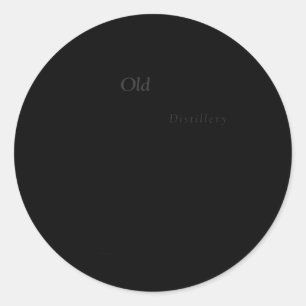 Adesivo Redondo Pappy Bourbon Whiskey