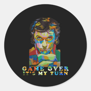 Adesivo Redondo Paquistão Pti Py Imran Khan