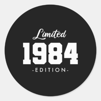 Adesivo Redondo Para 39 1984 39º