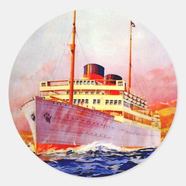 Adesivo Redondo Para a África do Sul em 17 dias (Frente)