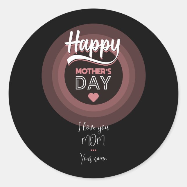 Adesivo Redondo Para alguém muito especial (Frente)