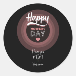 Adesivo Redondo Para alguém muito especial