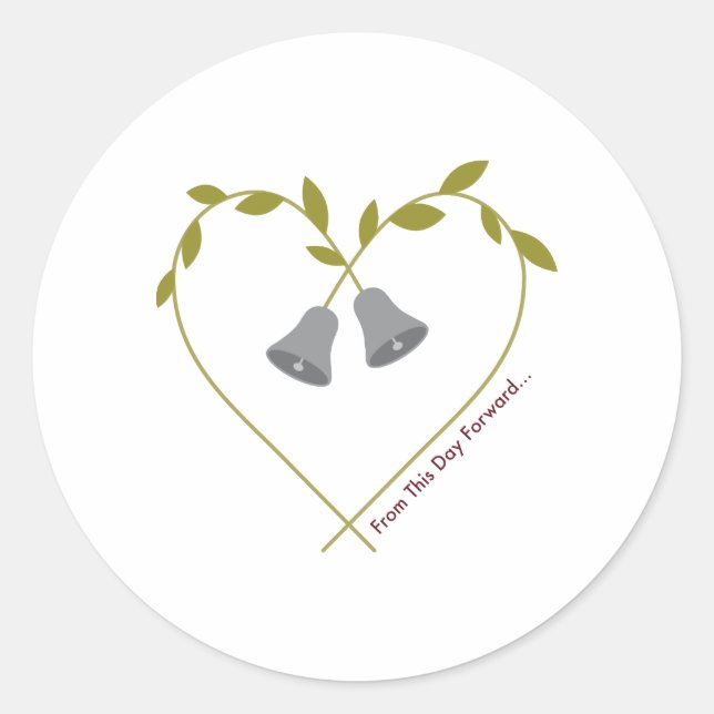 Adesivo Redondo Para Frente a Partir Desta Data (Frente)